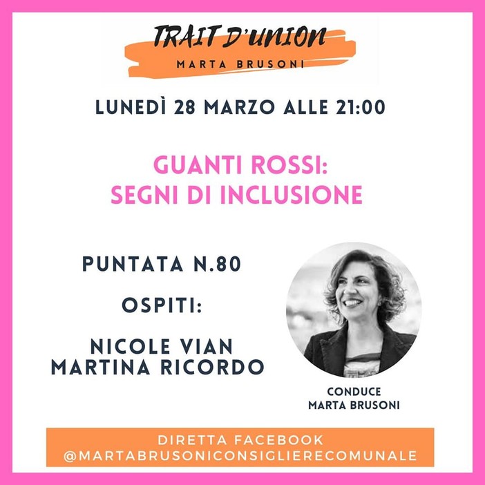 Imparare a conoscere la lingua dei segni, Marta Brusoni ospita il presidente dell'associazione Guanti Rossi