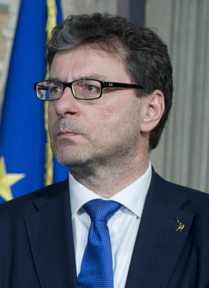 Giancarlo Giorgetti, ospite dell'incontro