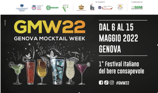 Genova Mocktail Week, dal 6 al 15 maggio a Genova il primo festival del bere consapevole