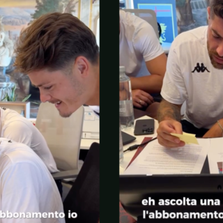Genoa, i calciatori chiamano i tifosi: "Ti sei abbonato"?