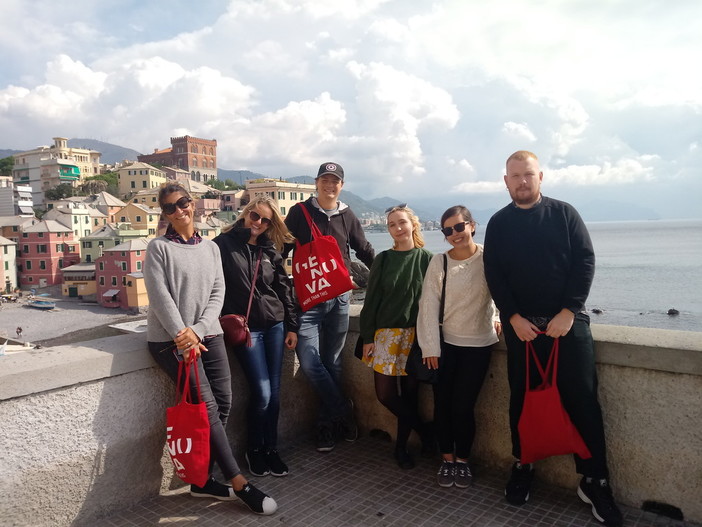 La stampa inglese a genova per un "educational" sul turismo La stampa inglese a genova per un "educational" sul turismo