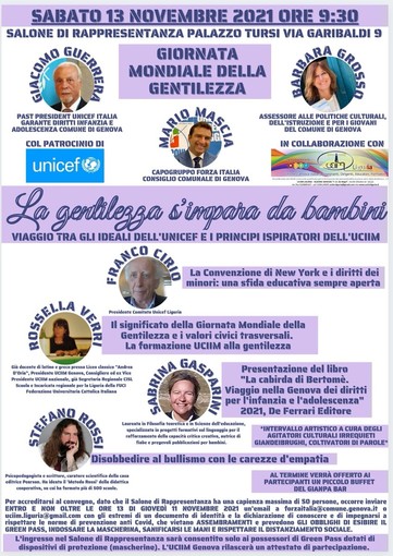 Mascia (Forza Italia): "La gentilezza si impara da bambini" Mascia (Forza Italia): "La gentilezza si impara da bambini"