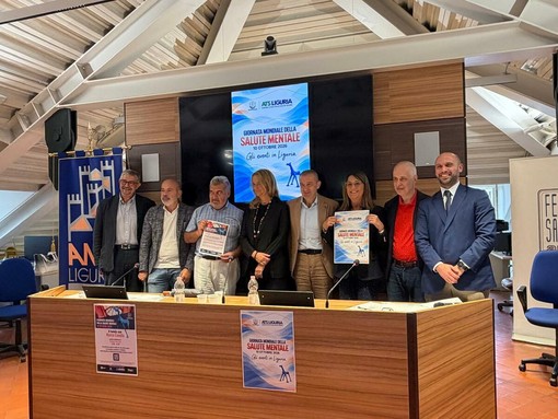 Regione Liguria celebra la Giornata Mondiale della Salute Mentale: oltre venti eventi in tutta la regione per il 10 ottobre Regione Liguria celebra la Giornata Mondiale della Salute Mentale: oltre venti eventi in tutta la regione per il 10 ottobre