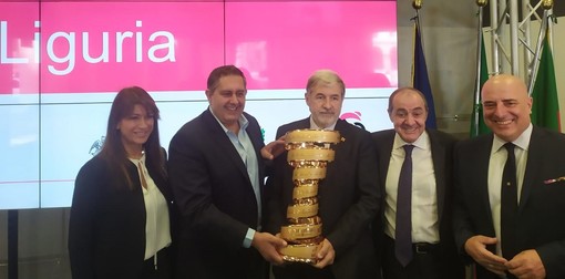 Giro d'Italia in Liguria, "Il passaggio sul ponte San Giorgio sarà un omaggio al nuovo viadotto e un ricordo della tragedia" Giro d'Italia in Liguria, "Il passaggio sul ponte San Giorgio sarà un omaggio al nuovo viadotto e un ricordo della tragedia"