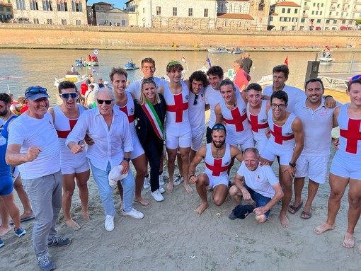 Genova trionfa a Pisa e si aggiudica la 67esima regata delle Antiche Repubbliche Marinare