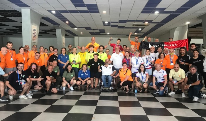 Genova campione di Italia di Calcio-balilla nel Campionato Italiano Sordi