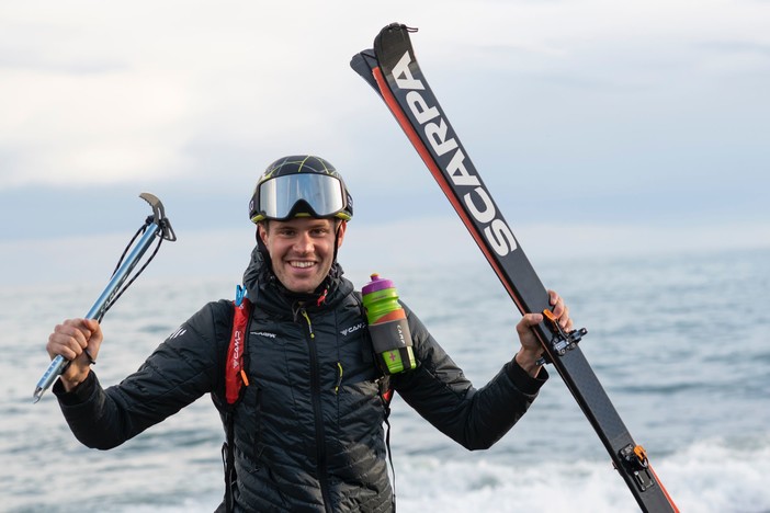 Da Genova al Monte Rosa a piedi, sugli scii e in bicicletta: l'impresa di Marcello Ugazio (Video) Da Genova al Monte Rosa a piedi, sugli scii e in bicicletta: l'impresa di Marcello Ugazio (Video)