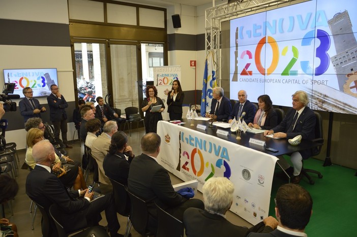 Genova si candida come Capitale Europea dello Sport 2023 (FOTO e VIDEO) Genova si candida come Capitale Europea dello Sport 2023 (FOTO e VIDEO)