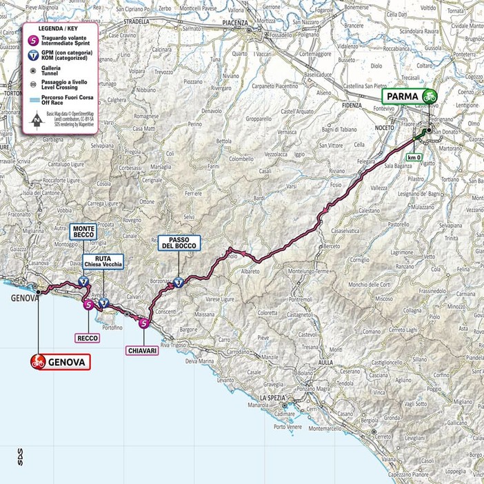 Giro d'Italia, dopo la Sanremo-Cuneo, ufficiale la tappa Parma-Genova, Bucci: "Orgoglio per la città" Giro d'Italia, dopo la Sanremo-Cuneo, ufficiale la tappa Parma-Genova, Bucci: "Orgoglio per la città"