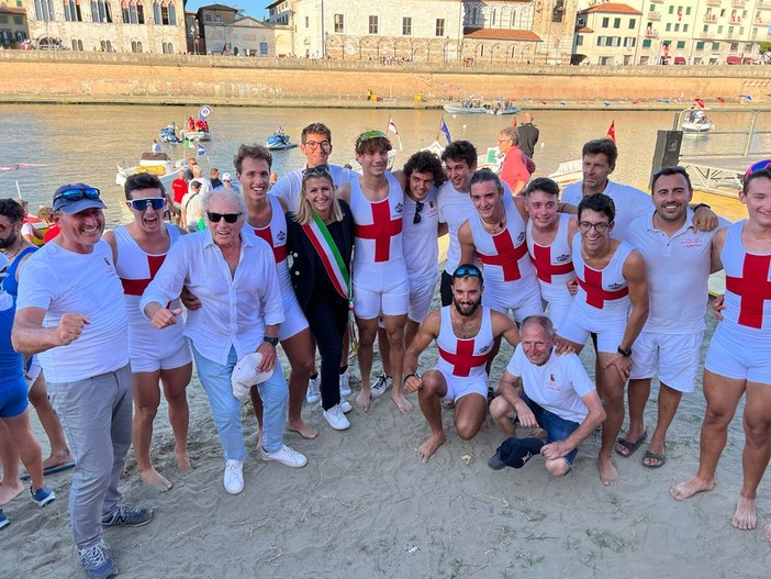 Genova trionfa a Pisa e si aggiudica la 67esima regata delle Antiche Repubbliche Marinare