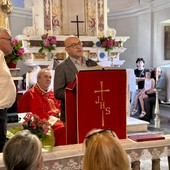 L'assessore Piana alla riapertura della Chiesa di Santo Stefano a Fontanarossa di Gorreto L'assessore Piana alla riapertura della Chiesa di Santo Stefano a Fontanarossa di Gorreto