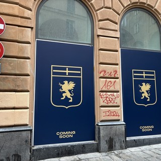 Il nuovo Store del Genoa apre in Piazza Banchi: inaugurazione l’11 dicembre