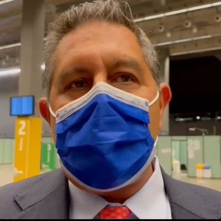 Ex Ilva, Toti dopo l'incontro di Roma: "Grazie alla sentenza sull'altoforno sarà ridotta la cassa integrazione a Genova (video)