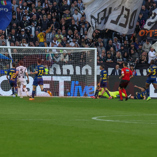 La rete decisiva  di Yildiz (foto Gabriele Siri)