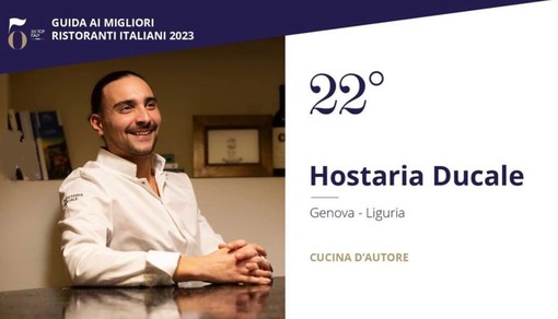 L'Hostaria Ducale inserita nella guida dei migliori 50 ristoranti per la Cucina d'Autore L'Hostaria Ducale inserita nella guida dei migliori 50 ristoranti per la Cucina d'Autore