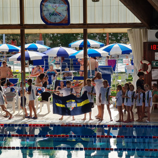 Rapallo Nuoto: un oro e un argento alle staffette conclusive del campionato ligure esordienti b