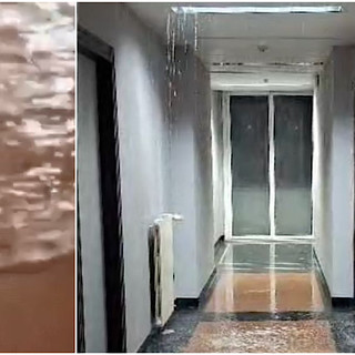 Corso Gastaldi, studentato allagato: universitari costretti a lasciare le stanze nel cuore della notte Corso Gastaldi, studentato allagato: universitari costretti a lasciare le stanze nel cuore della notte