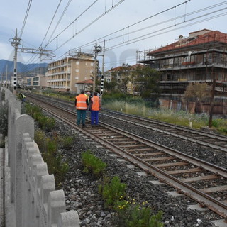 Investimento ferroviario tra Bordighera e Vallecrosia: circolazione interrotta