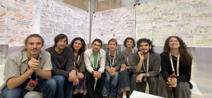 Festival della Scienza - La scienza disegnata in diretta: i giovani dell'ISIA di Urbino raccontano le conferenze a colpi di matita Festival della Scienza - La scienza disegnata in diretta: i giovani dell'ISIA di Urbino raccontano le conferenze a colpi di matita