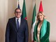 Il presidente della Regione Giovanni Toti incontra l’ambasciatrice svizzera in Italia Monika Schmutz Kirgoz Il presidente della Regione Giovanni Toti incontra l’ambasciatrice svizzera in Italia Monika Schmutz Kirgoz