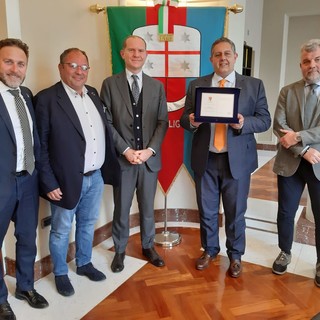 Agricoltura, incontro tra Toti, Piana e il Presidente di Confagricoltura Giansanti