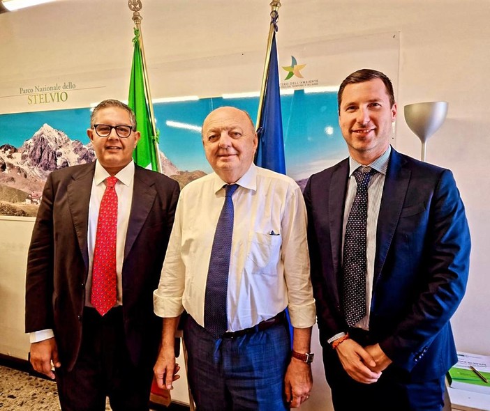 Toti incontra il ministro Pichetto Fratin: tra i temi i confini del Parco di Portofino Toti incontra il ministro Pichetto Fratin: tra i temi i confini del Parco di Portofino
