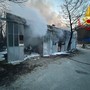Paura a Torriglia, brucia una baracca in località Badaracchi