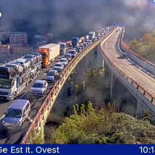 Incidente in A12, rallentamenti e lunghe code nel tratto tra Nervi e Genova Est