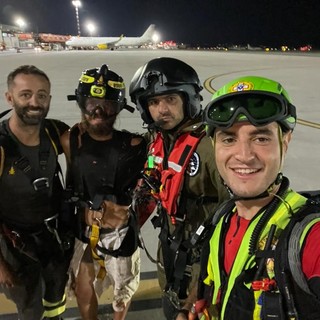 Salvato nella notte giovane escursionista sul monte di Portofino