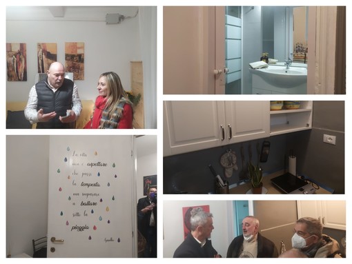 Un bene confiscato alla mafia nel centro storico diventa la Casa dei Papà (Foto e Video)