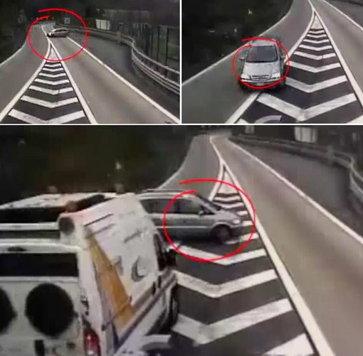 Inversione da brivido in autostrada: automobilista rintracciato dalla Stradale (VIDEO) Inversione da brivido in autostrada: automobilista rintracciato dalla Stradale (VIDEO)