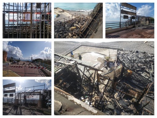 Ecco cosa rimane del Batò Beach Club, una persona ustionata, la procura apre un fascicolo (FOTO)