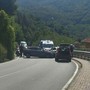 Bargagli, scontro frontale sulla statale 45: tre feriti e traffico a senso unico alternato Bargagli, scontro frontale sulla statale 45: tre feriti e traffico a senso unico alternato