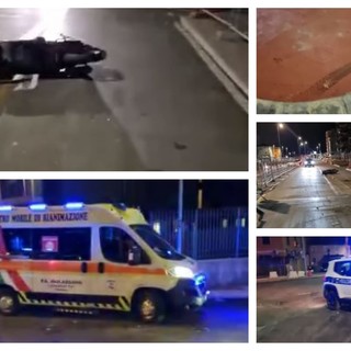"Rotonda non segnalata" e il motociclista si schianta sull'asfalto, brutto incidente in via Geirato (Video) "Rotonda non segnalata" e il motociclista si schianta sull'asfalto, brutto incidente in via Geirato (Video)