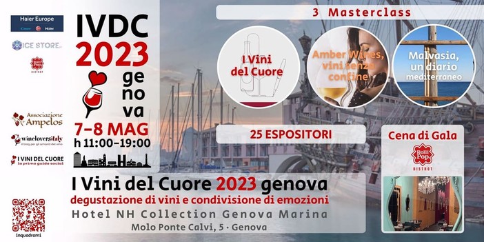 Porto Antico, al via la seconda edizione della kermesse "I vini del cuore" Porto Antico, al via la seconda edizione della kermesse "I vini del cuore"