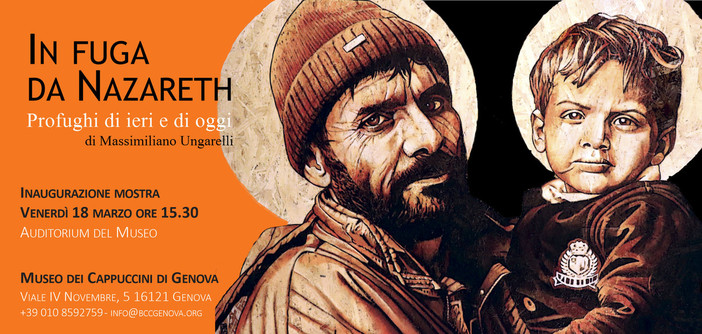 Il 18 marzo l'inaugurazione della mostra "In fuga da Nazareth - Profughi di ieri e di oggi" al Museo dei Cappuccini