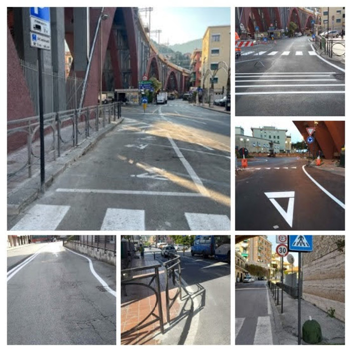 Recco - Segnaletica stradale: tanti gli interventi per rendere più sicura la viabilità