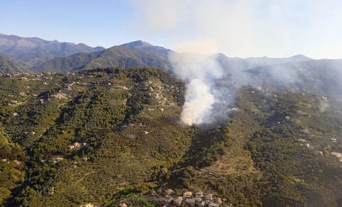 Incendio boschivo di Leivi, individuato il responsabile, 58enne denunciato dai carabinieri forestali