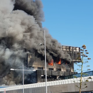 Incendio all'Autorità Portuale di Savona, il punto dell'assessore Giampedrone