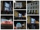 Natale 2021: piazza De Ferrari s’illumina con l’accensione dell’albero e delle facciate dei palazzi (FOTO e VIDEO)