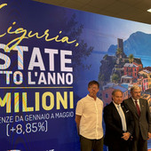 Liguria, è boom del turismo nei primi 5 mesi del 2026: oltre 2,1 milioni di arrivi (+8%)