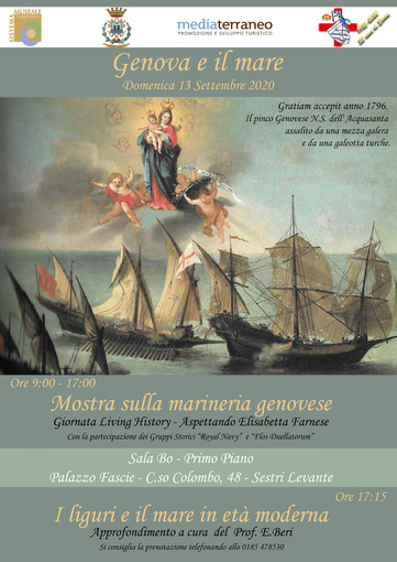 Sestri Levante: triplo evento nel fine settimana a Palazzo Fascie e al MuSeI