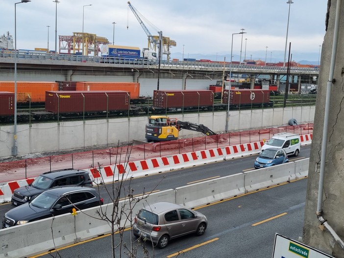 Parco lineare di Lungomare Canepa, proseguono i lavori ma mancano certezze sulle barriere antirumore