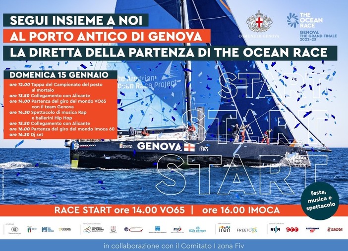 Genova “chiama” Alicante: domenica il via alla 14° The Ocean Race