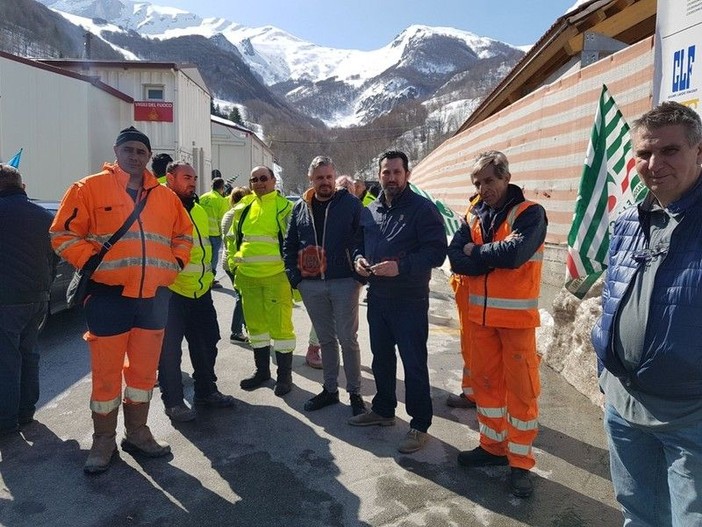 Sei lavoratori trasferiti dal Tenda-bis al Terzo valico, sindacati: “Chiediamo incontro con Regione e Anas entro fine luglio”