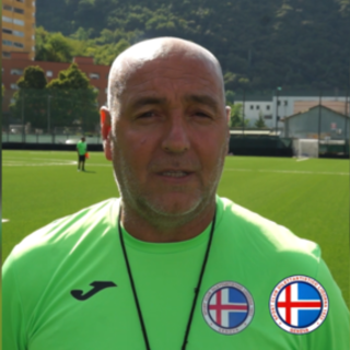 Luca Monteforte, allenatore del Ligorna