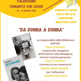 'Da donna a donna', l'evento il 27 maggio all'Auditorium Biblioteca Saffi