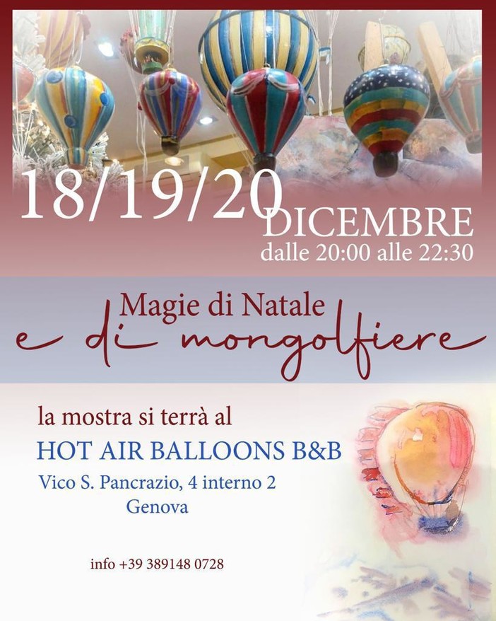 Le opere di Carla Protti ed Elton Kore in mostra al B&B Hot Air Balloons Le opere di Carla Protti ed Elton Kore in mostra al B&B Hot Air Balloons
