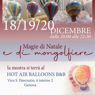 Le opere di Carla Protti ed Elton Kore in mostra al B&amp;B Hot Air Balloons