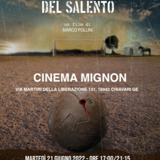 Per la prima volta in Liguria il film 'La grande guerra del Salento' di Marco Pollini